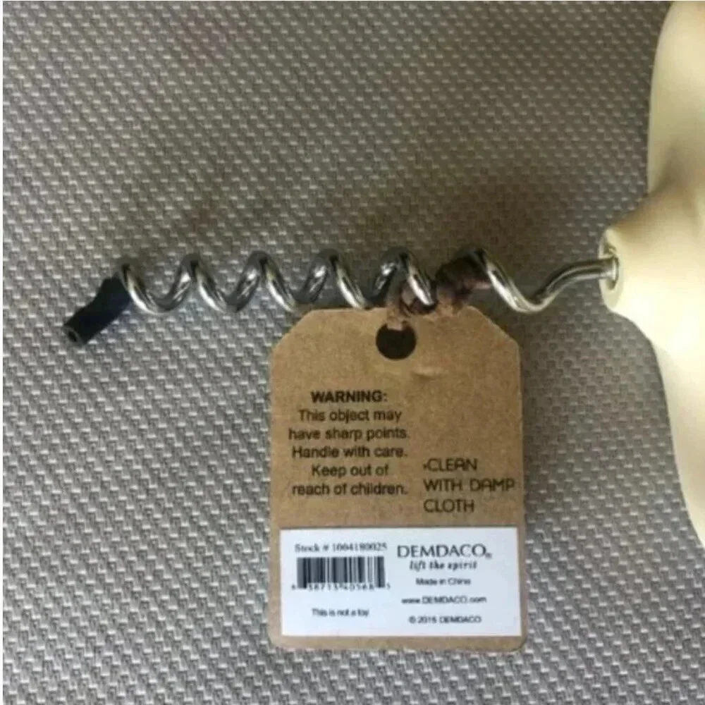 NEW Demdaco Wine Opener | Happy Hour | Wine Corkscrew | Vino | Wine | Wine Gift